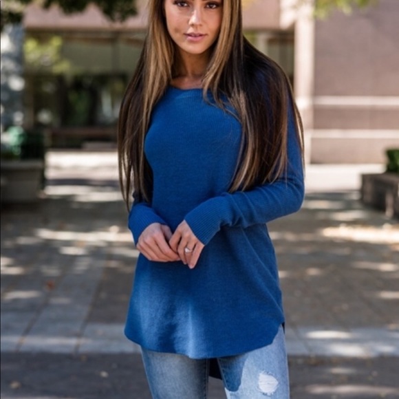 🍃🌸 Last one  Ribbed Knit Sweater - Picture 4 of 6